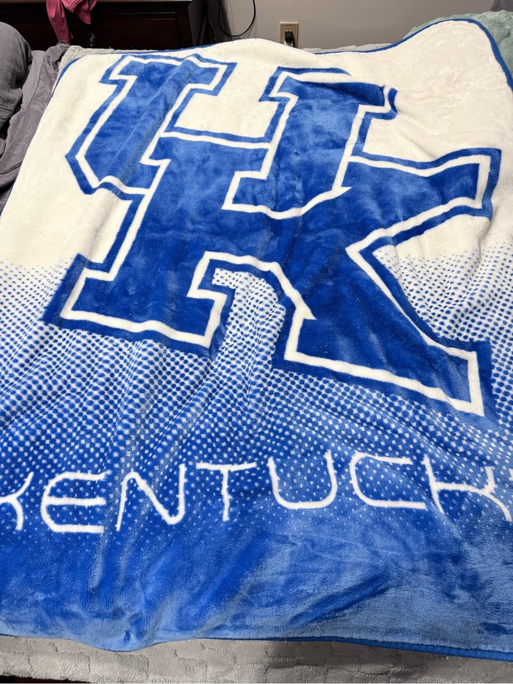 Kentucky UK game day blanket